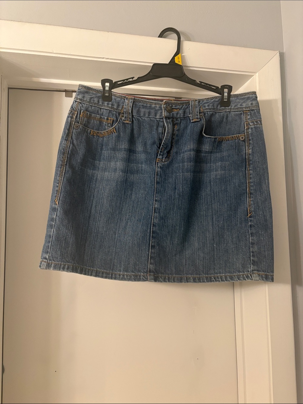 Tommy Hilfiger Blue Denim Mini Skirt